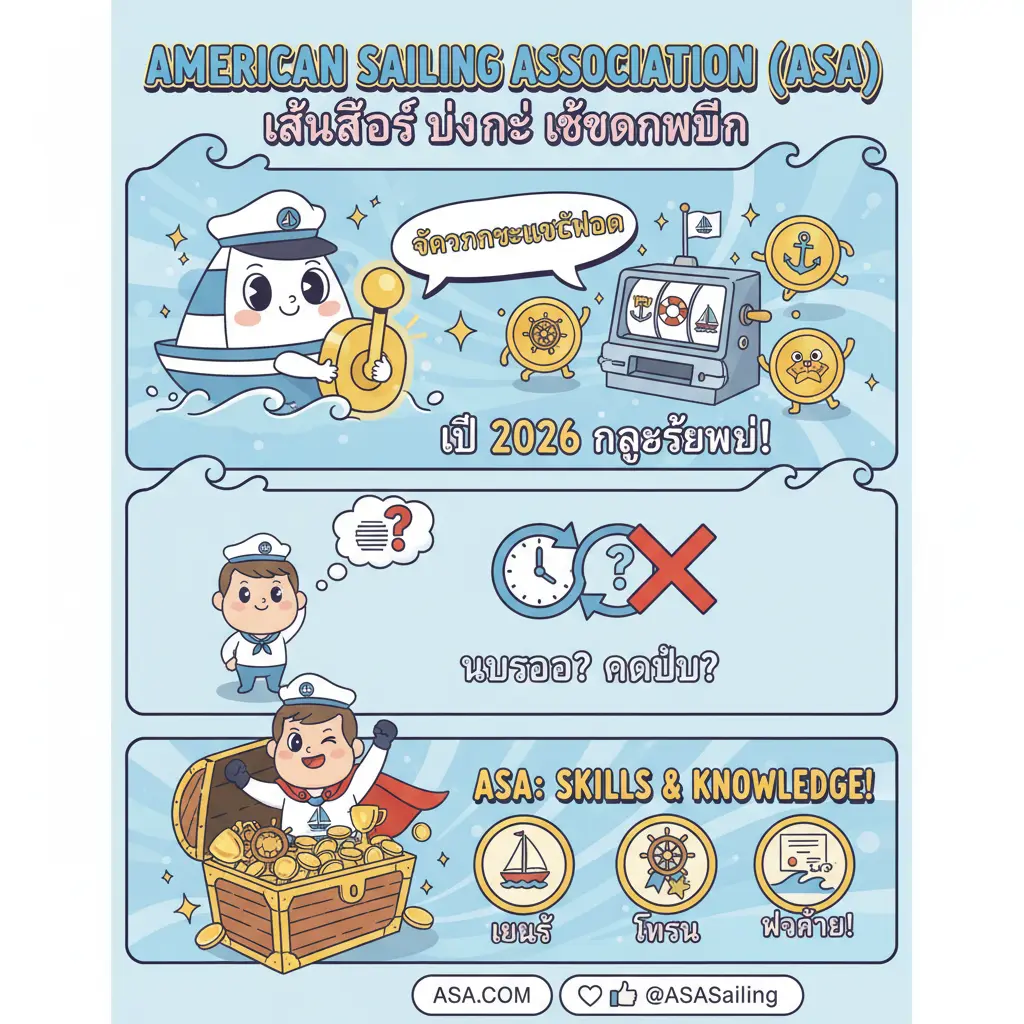 เล่นสล็อต ยัง ไง ให้แตกหมื่น - American Sailing Association ASA