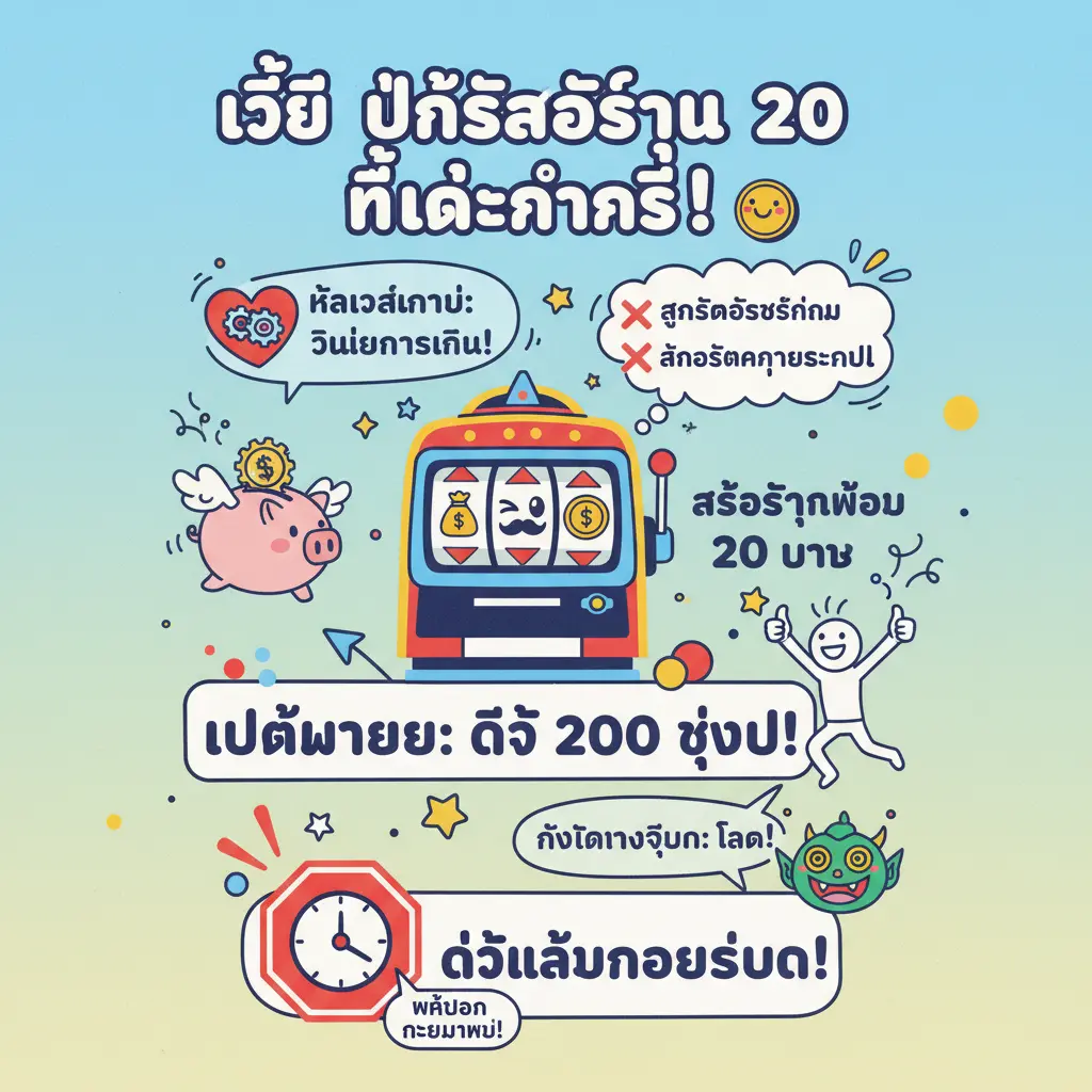 วิธี ปั่นสล็อตทุน 20 - สล็อต