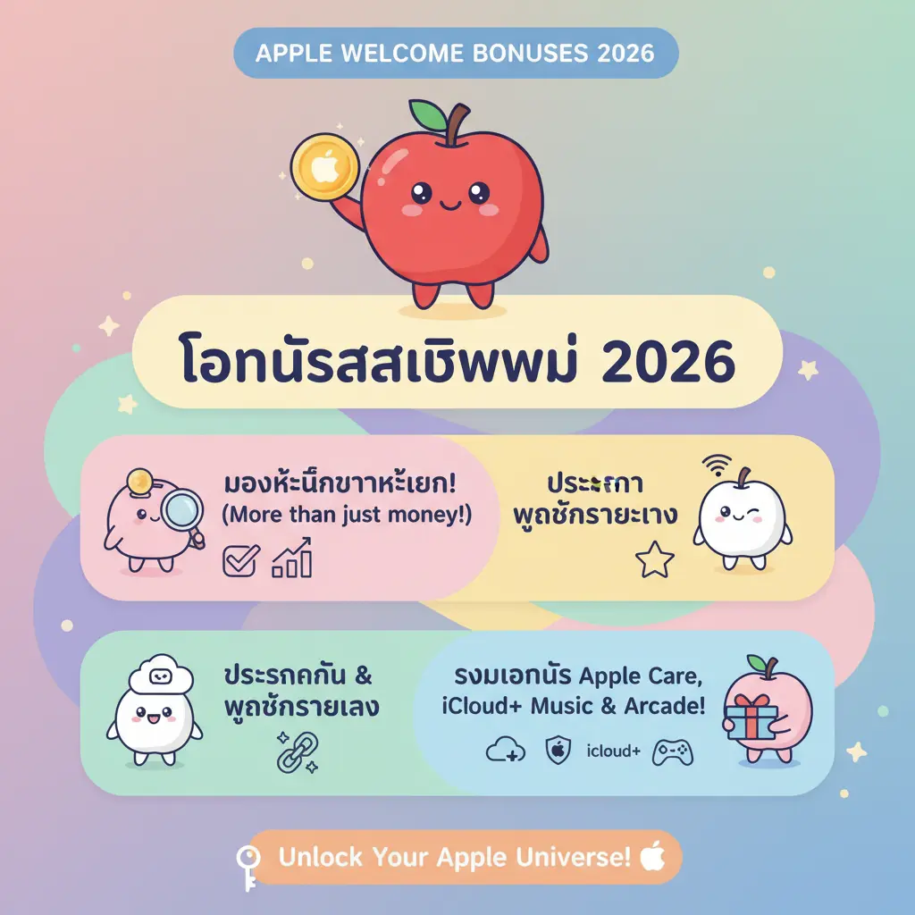 โบนัสสมัครสมาชิก - Apple