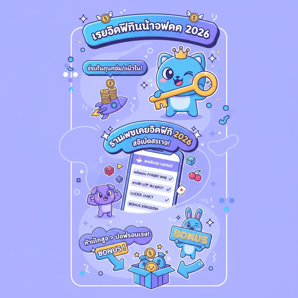 เครดิตฟรีไม่ต้องฝาก - เครดิตฟรี