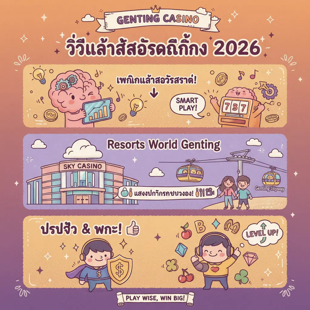 วิธีเล่นสลอตเกนติ้ง - Genting คาสิโน