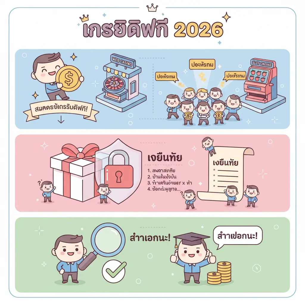 สมัครรับเครดิตฟรี - เครดิตฟรี