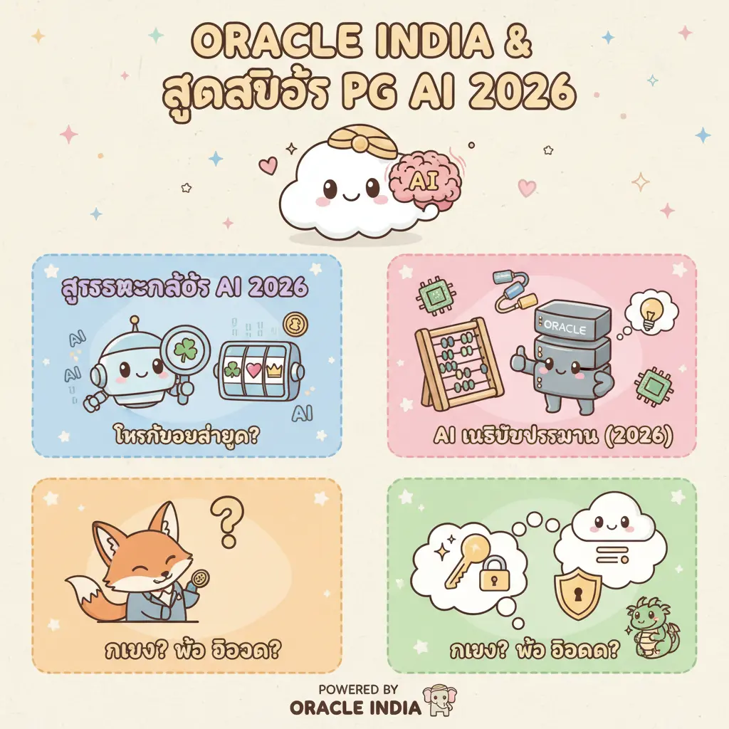 สูตรสล็อต pg ฟรี ใช้ได้ จริง 2026 - Oracle India