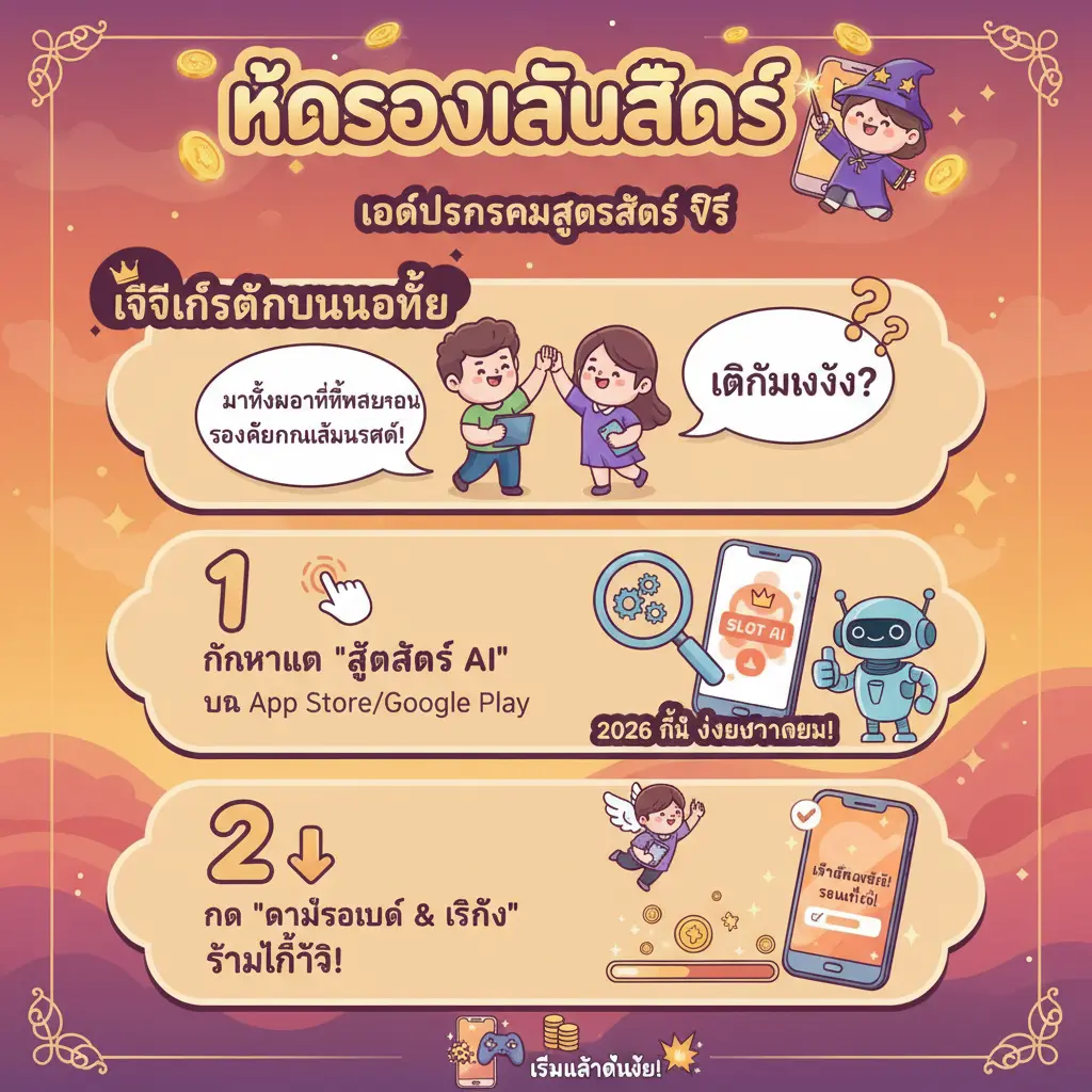 โหลดโปรแกรมสูตรสล็อต ฟรี - ทดลองเล่นสล็อต