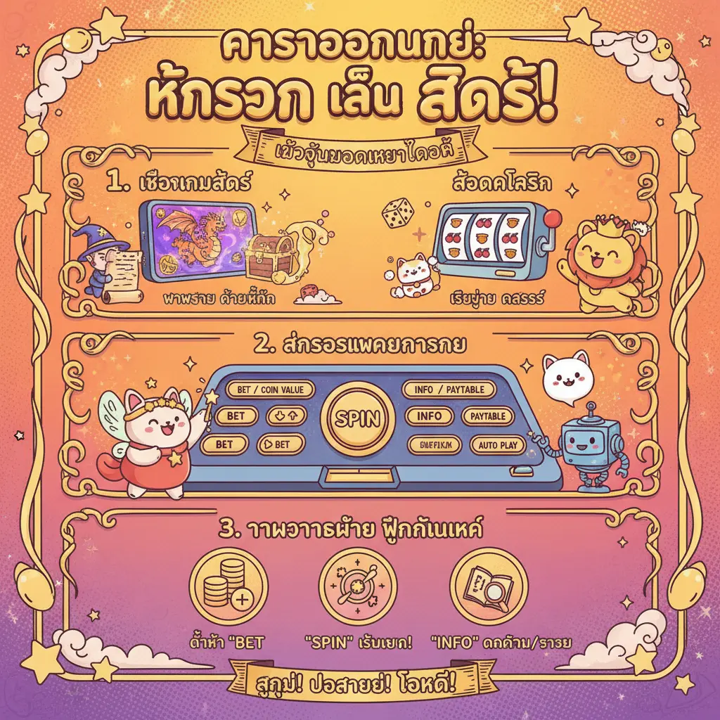 ขั้น ตอน การเล่นสล็อต - คาสิโนออนไลน์