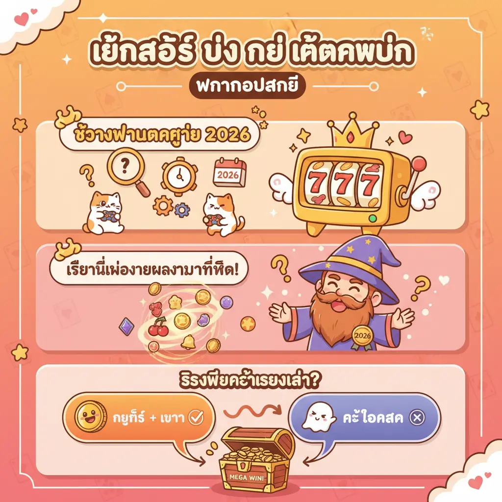 เล่นสล็อต ยัง ไง ให้แตกหมื่น - พนันออนไลน์